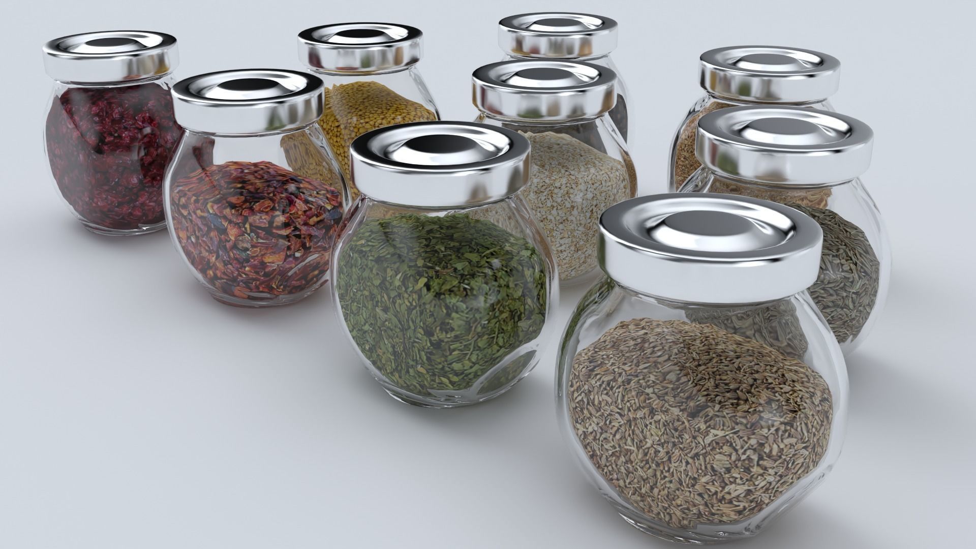 Spice set 3D model_1