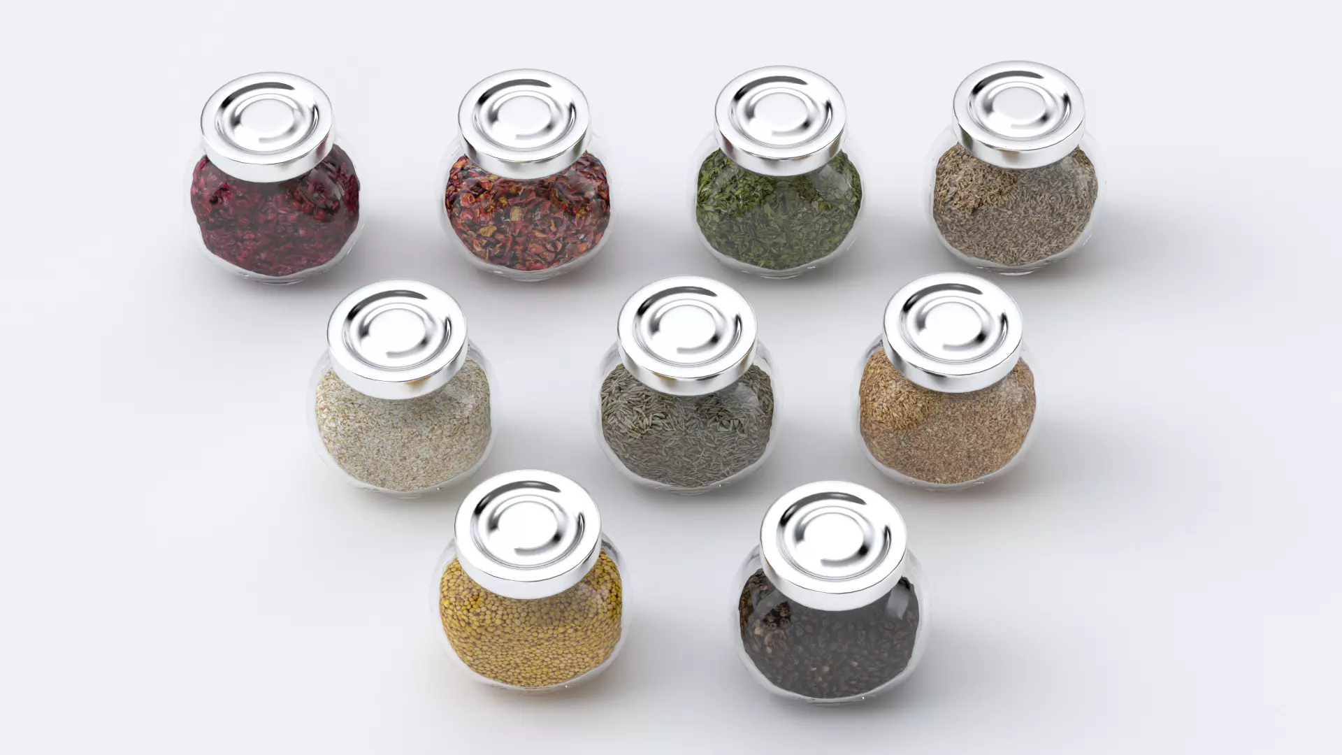 Spice set 3D model_0