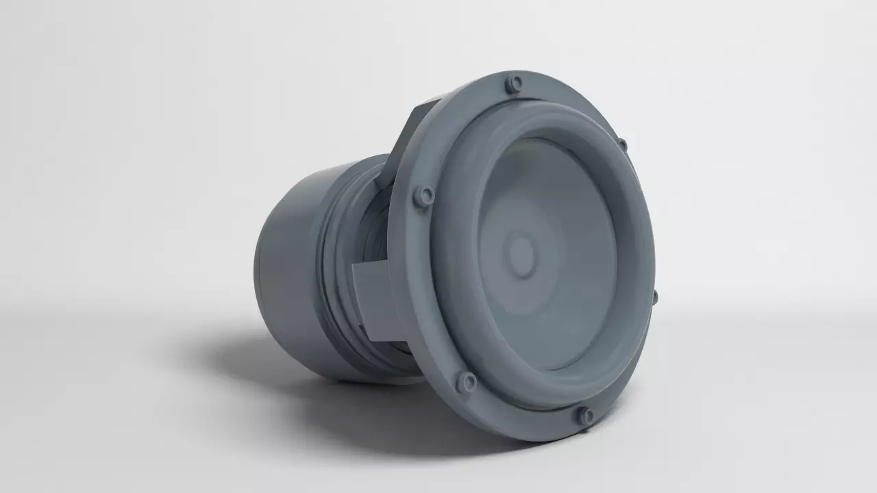 subwoofer for 3D print 3D print model_0