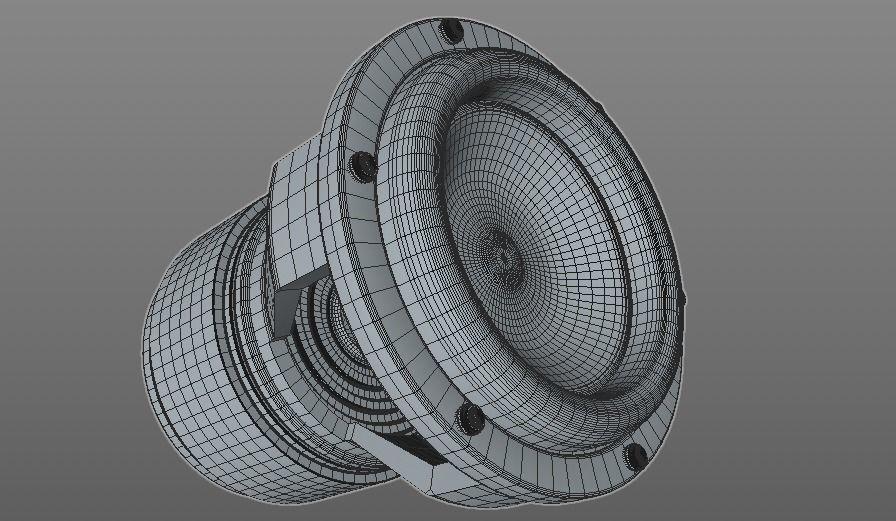 subwoofer for 3D print 3D print model_4