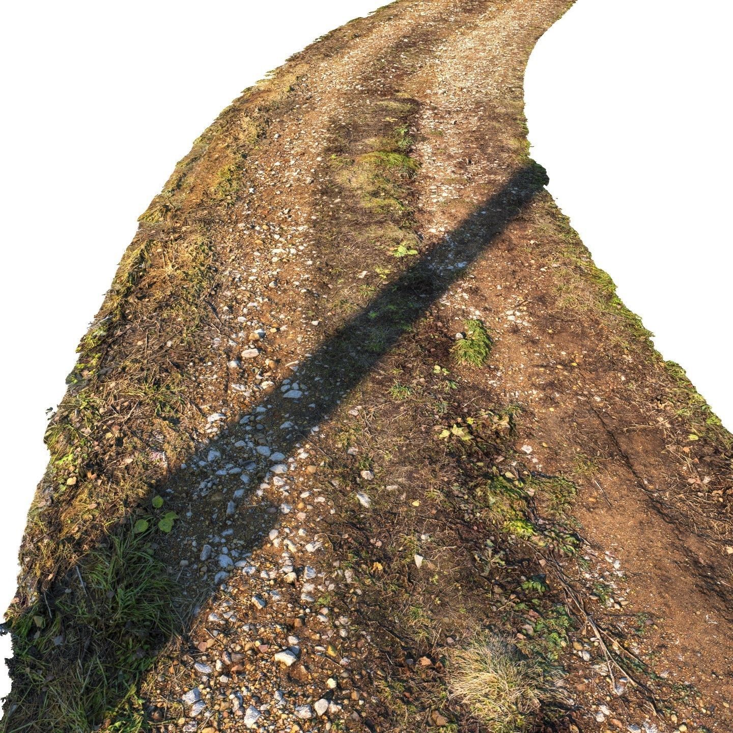 Ralistic scanned roads 3D Model Collection_49