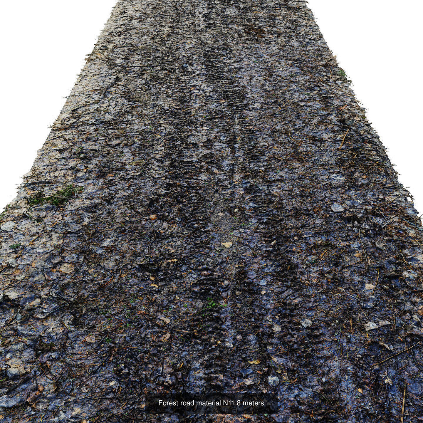 Ralistic scanned roads 3D Model Collection_34
