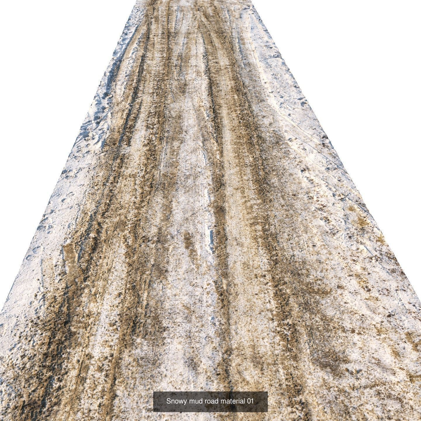 Ralistic scanned roads 3D Model Collection_37