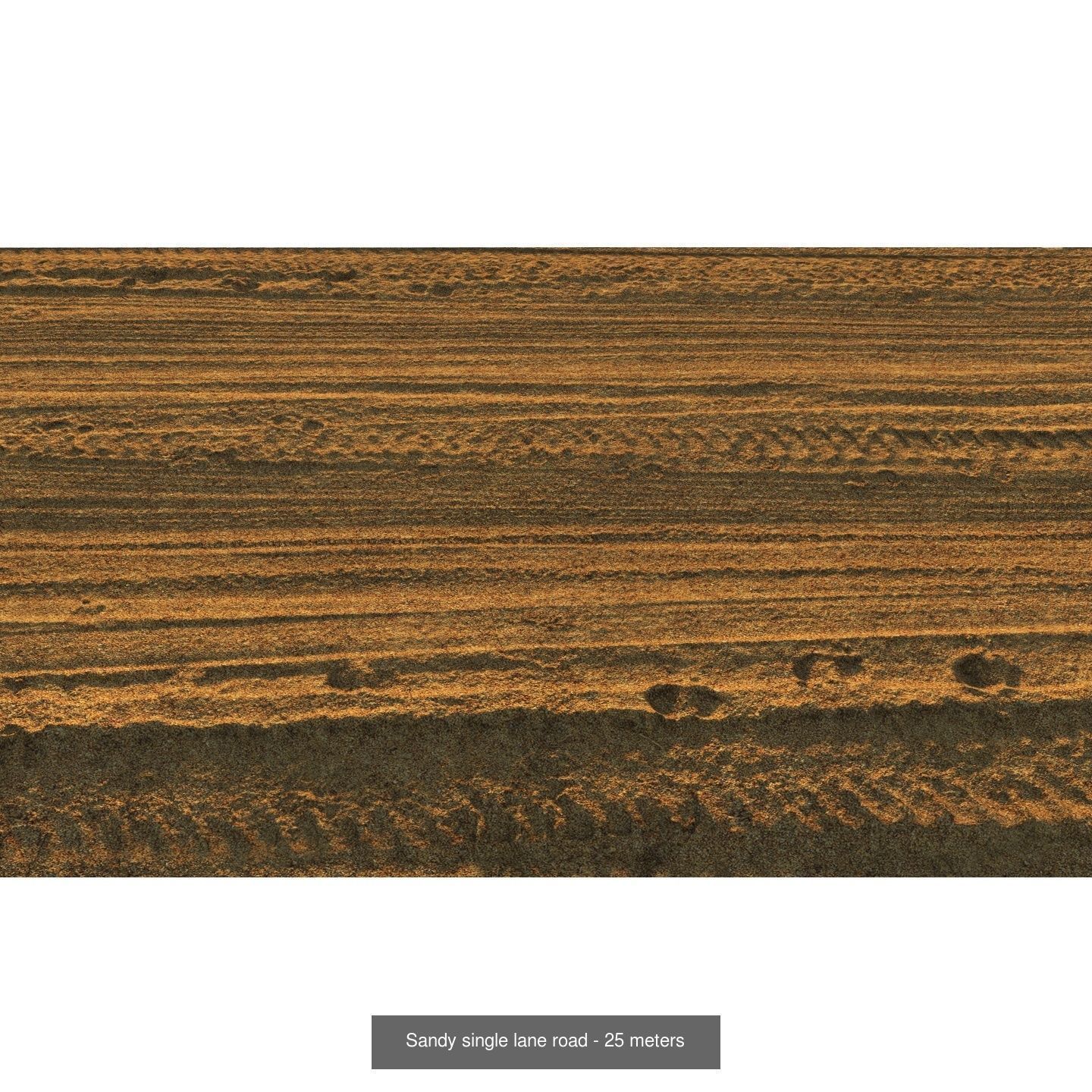 Ralistic scanned roads 3D Model Collection_29