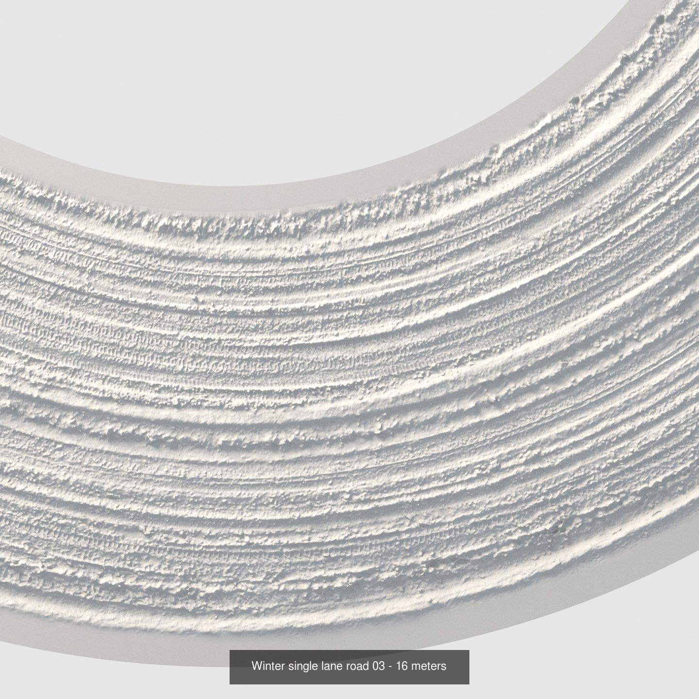 Ralistic scanned roads 3D Model Collection_31