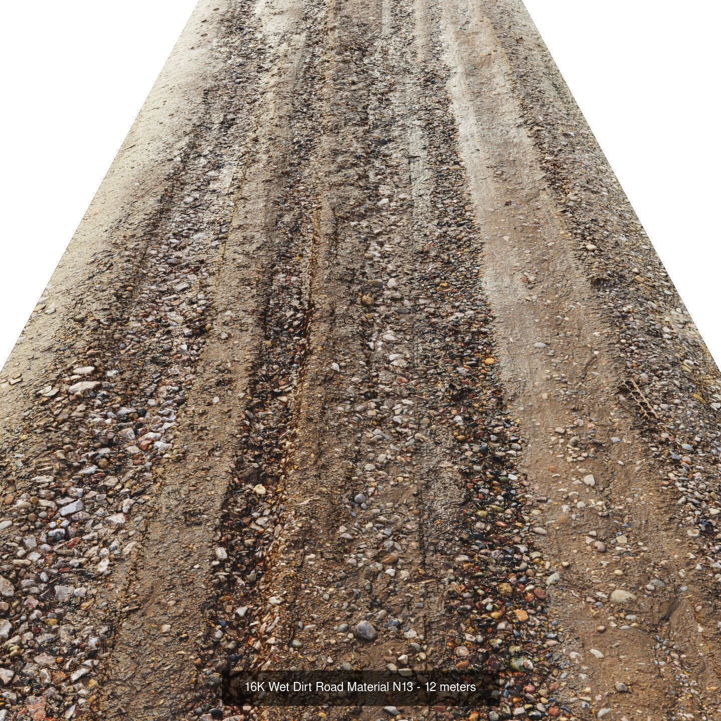 Ralistic scanned roads 3D Model Collection_40