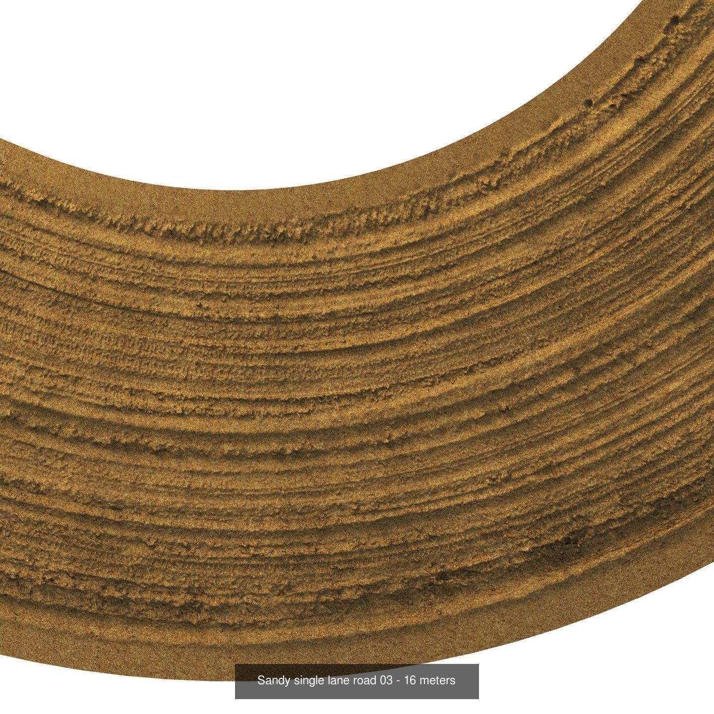 Ralistic scanned roads 3D Model Collection_33