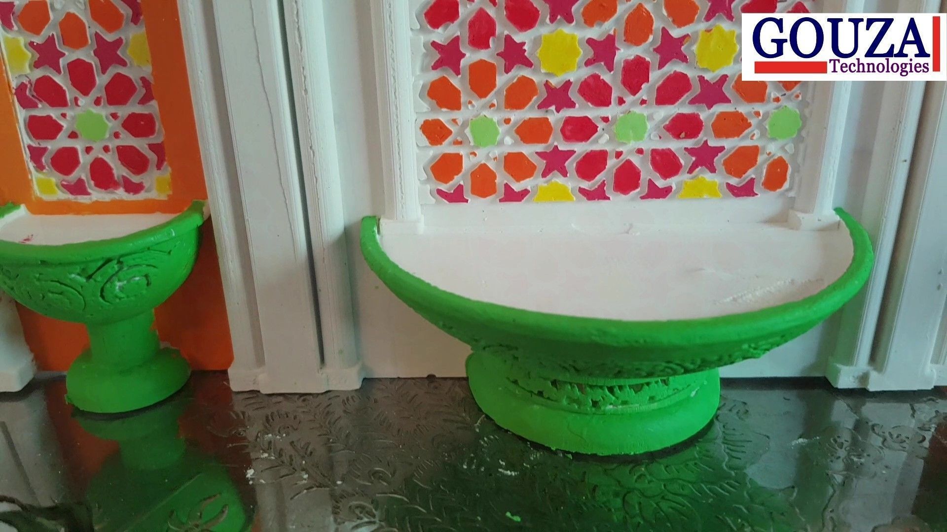 Moroccan Mosaik Fontain 3D print model_2