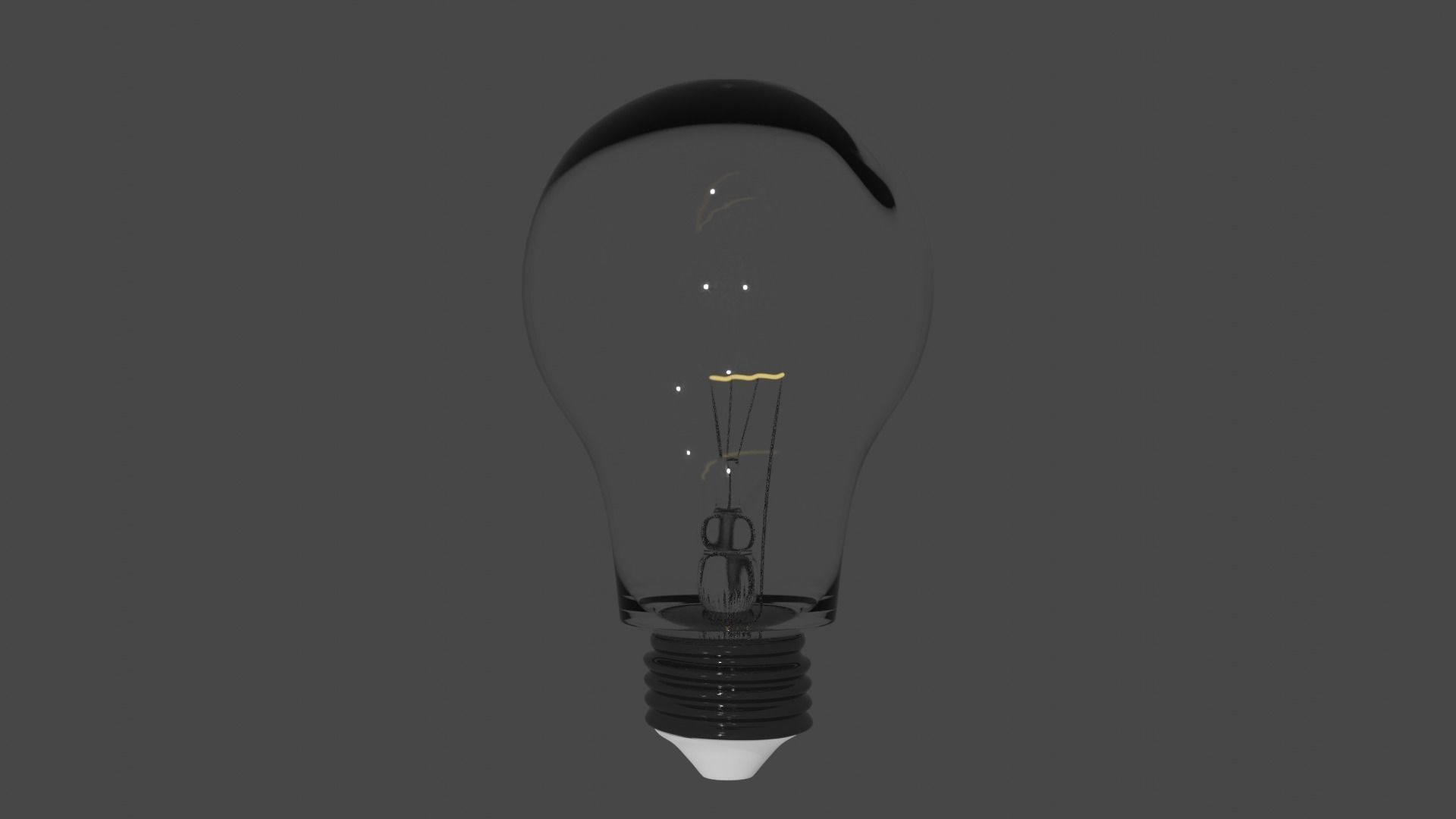 Lightbulb Highend rendered with Blender Cycles 3D model_14
