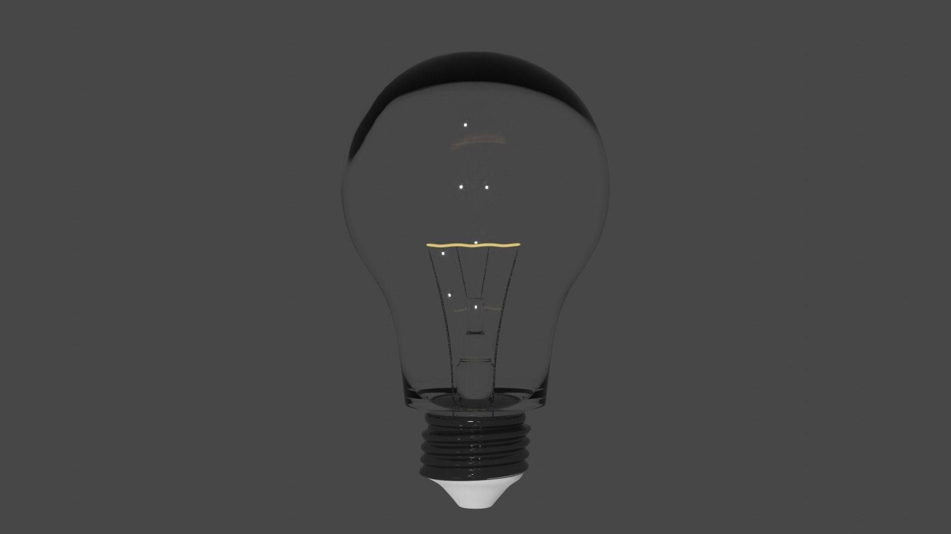 Lightbulb Highend rendered with Blender Cycles 3D model_5