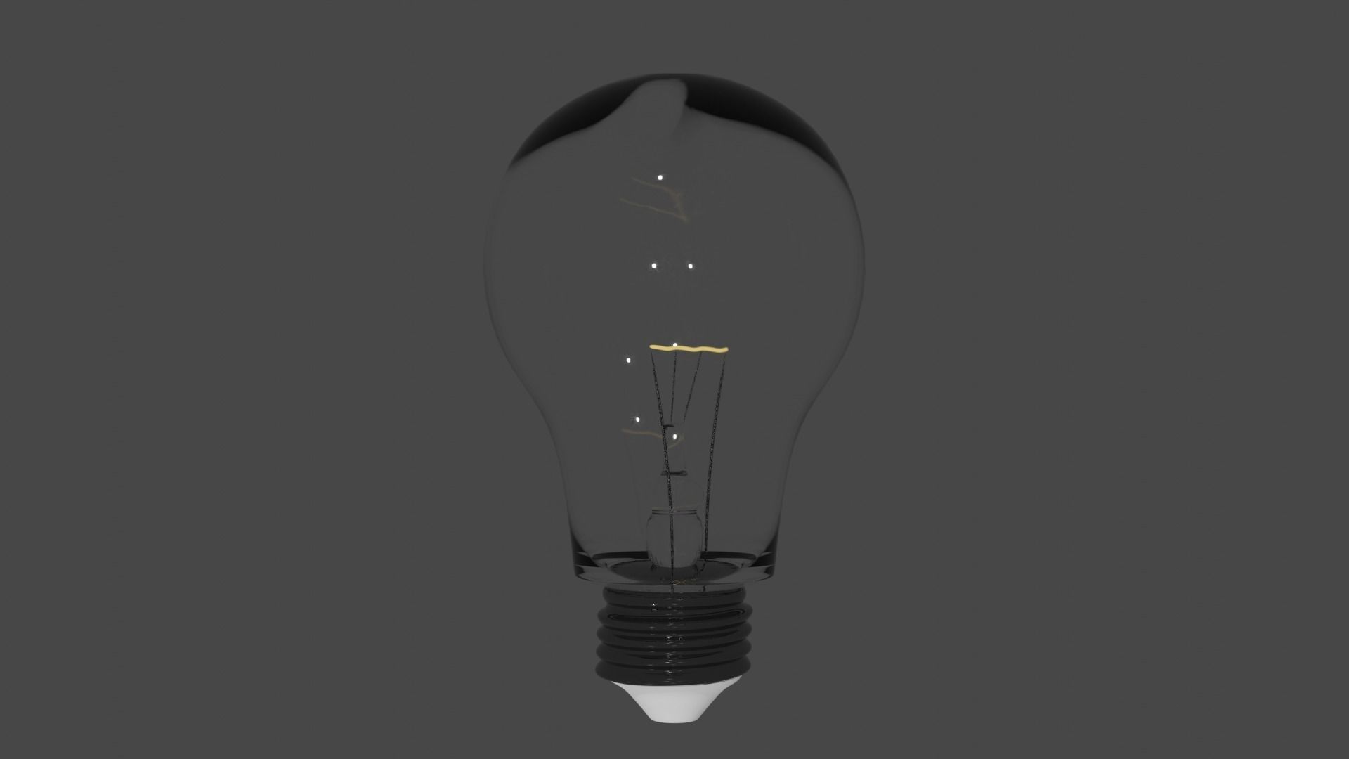 Lightbulb Highend rendered with Blender Cycles 3D model_20