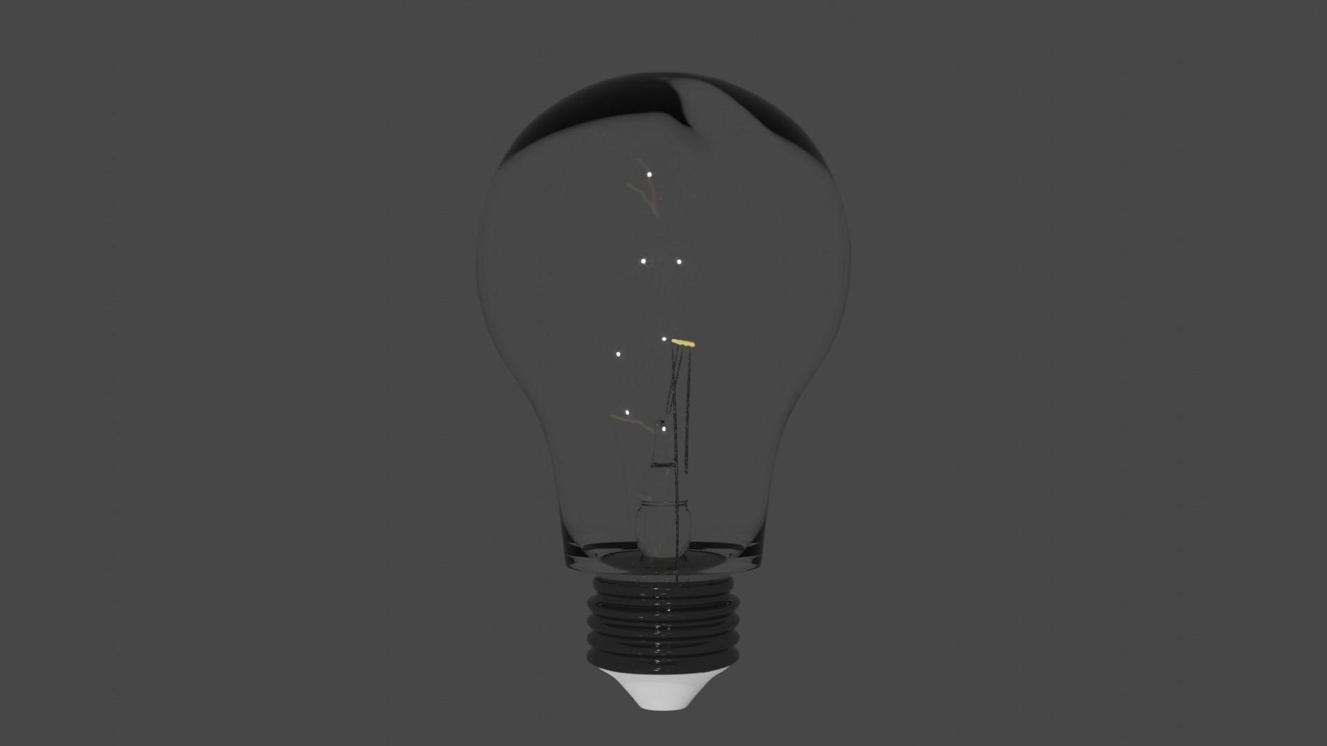 Lightbulb Highend rendered with Blender Cycles 3D model_17