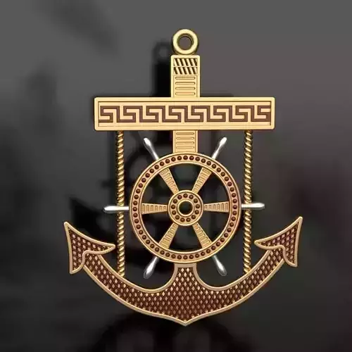 Sailor  Pendant  Rudder