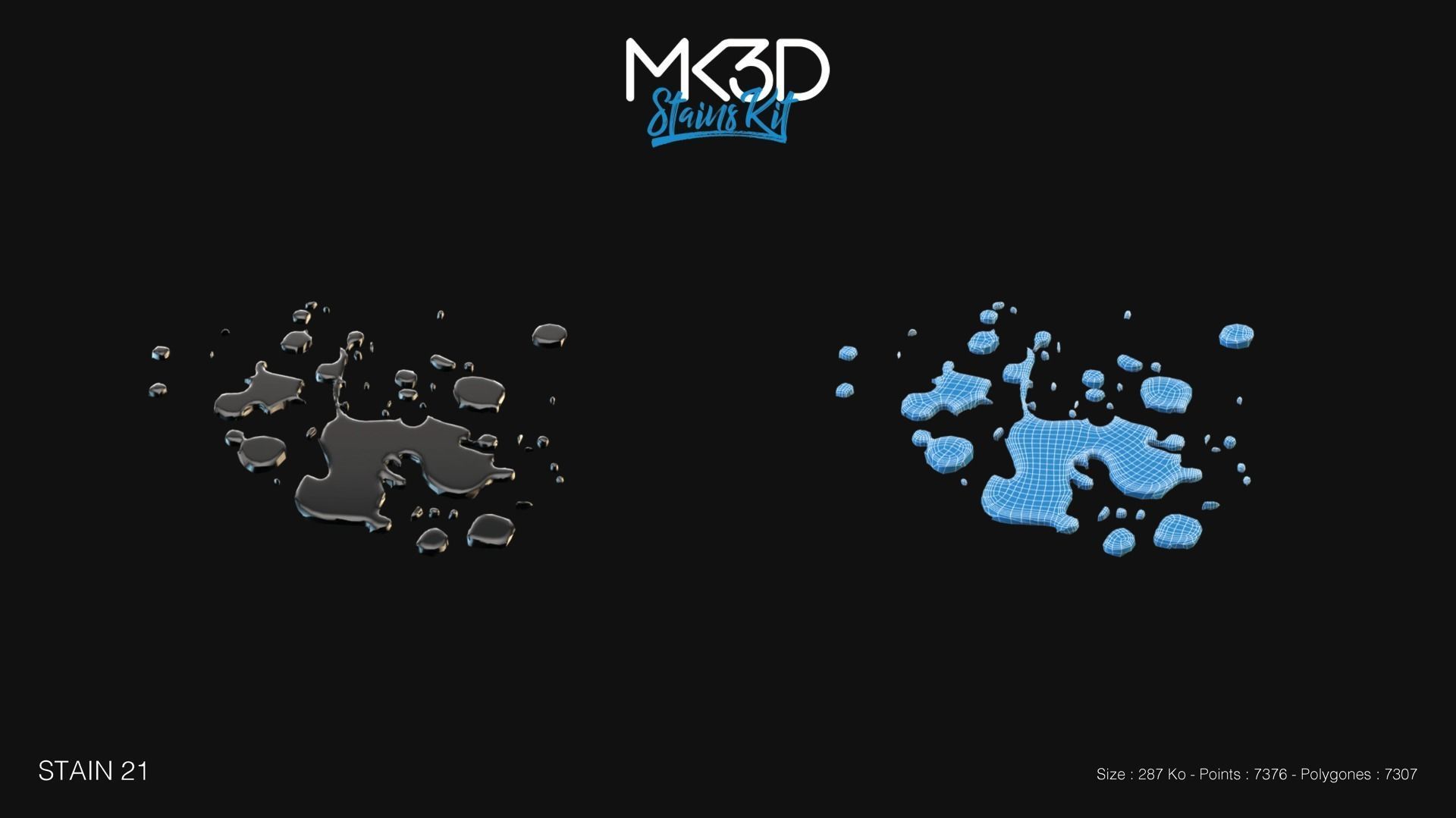 Stains Kit 3D Model Collection_5