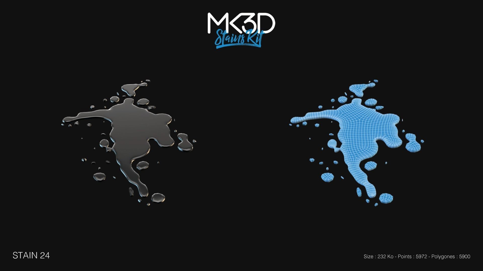 Stains Kit 3D Model Collection_15