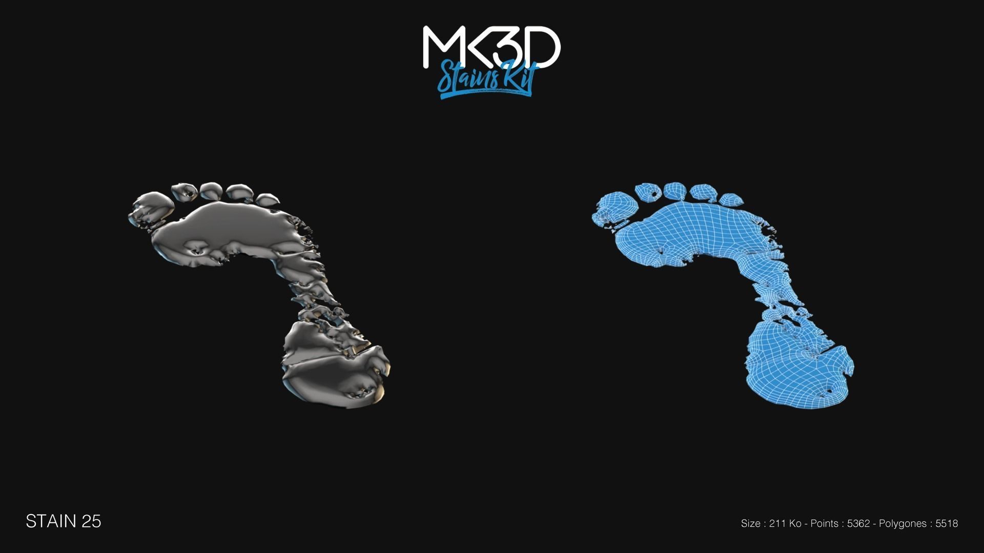 Stains Kit 3D Model Collection_24
