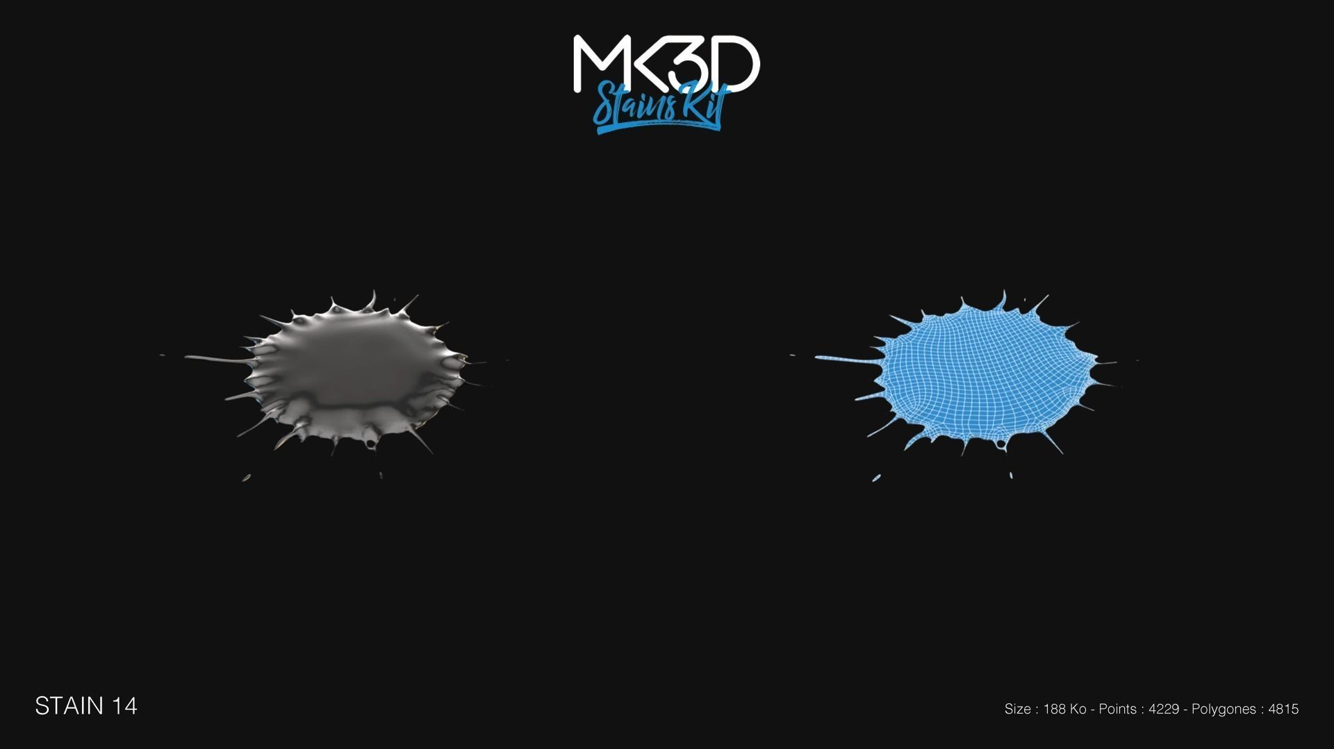 Stains Kit 3D Model Collection_2