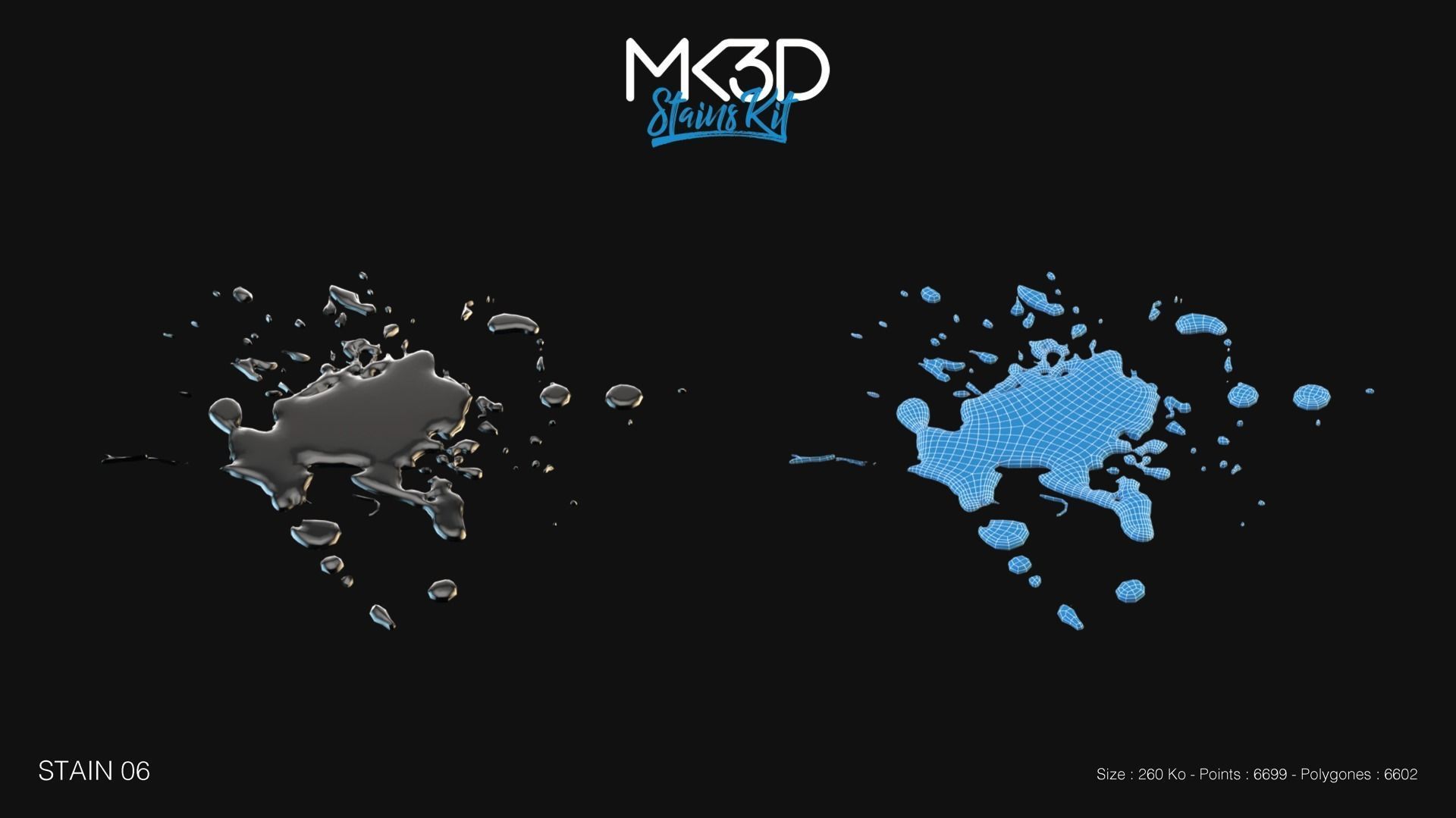 Stains Kit 3D Model Collection_20