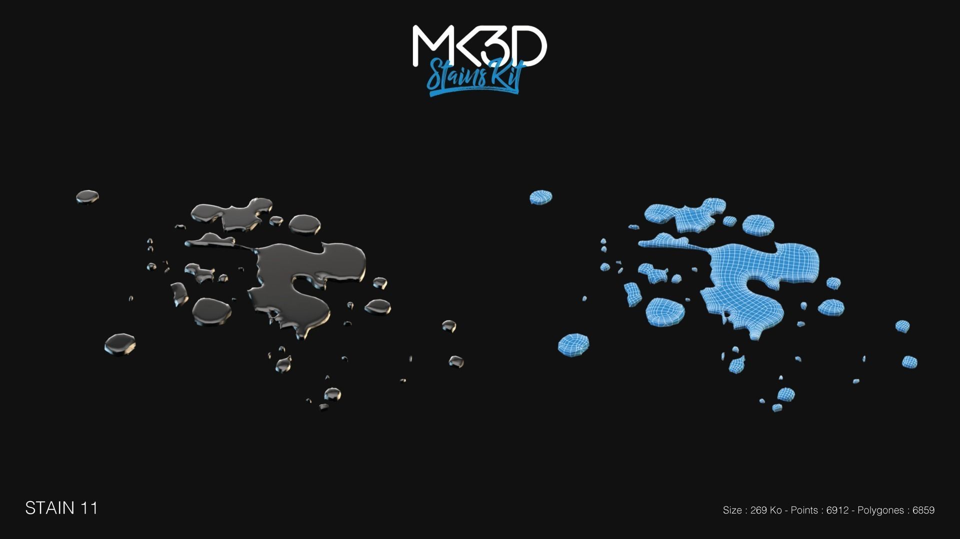 Stains Kit 3D Model Collection_6