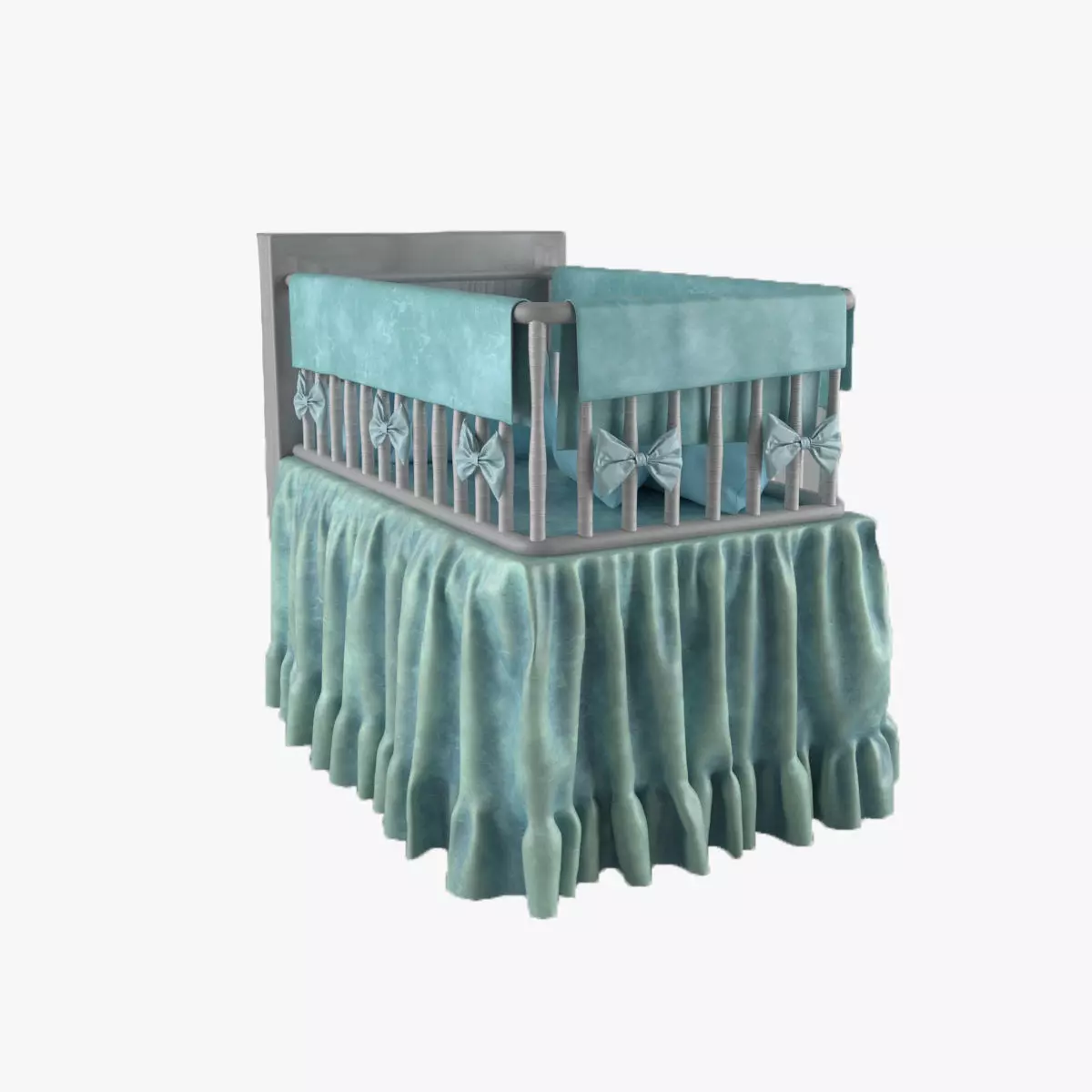 Baby Badding 3D model_0