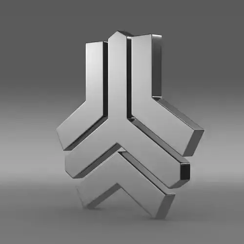 Saipa Logo 3D model