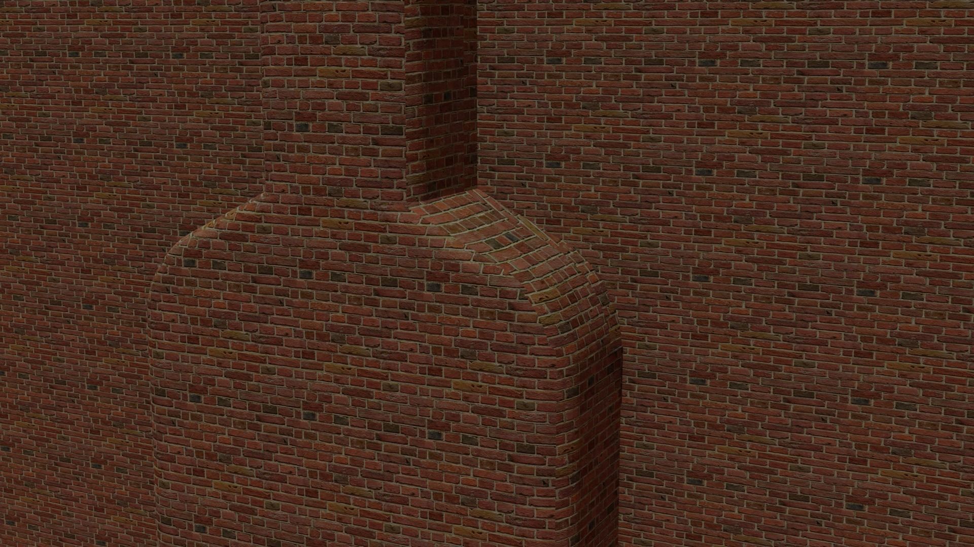 Georgian Fireplace 3D model_7