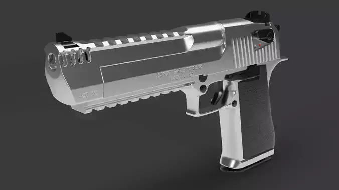 Desert Eagle 429 Low-poly 3D model