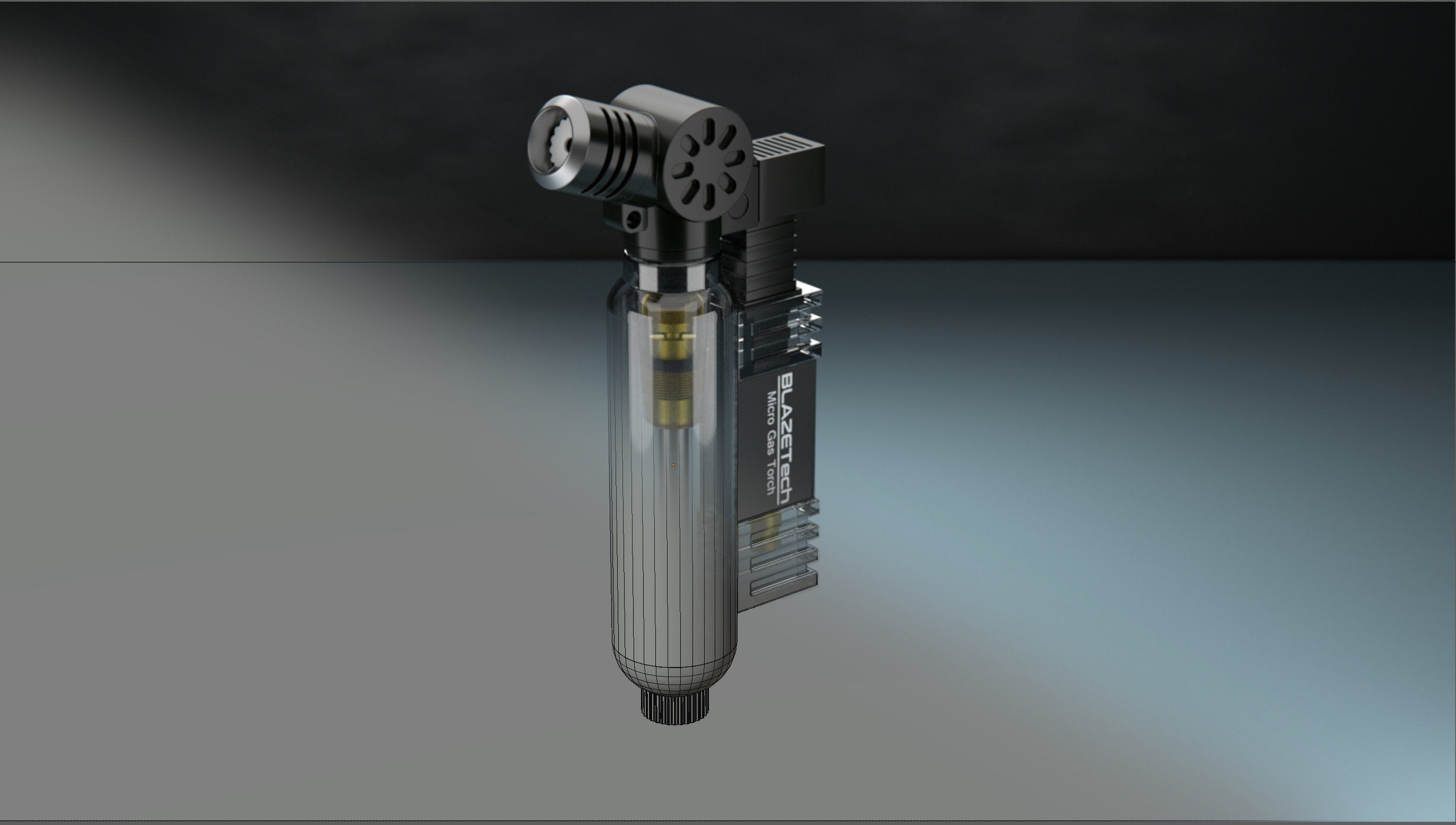 Gas Torch 3D model_5