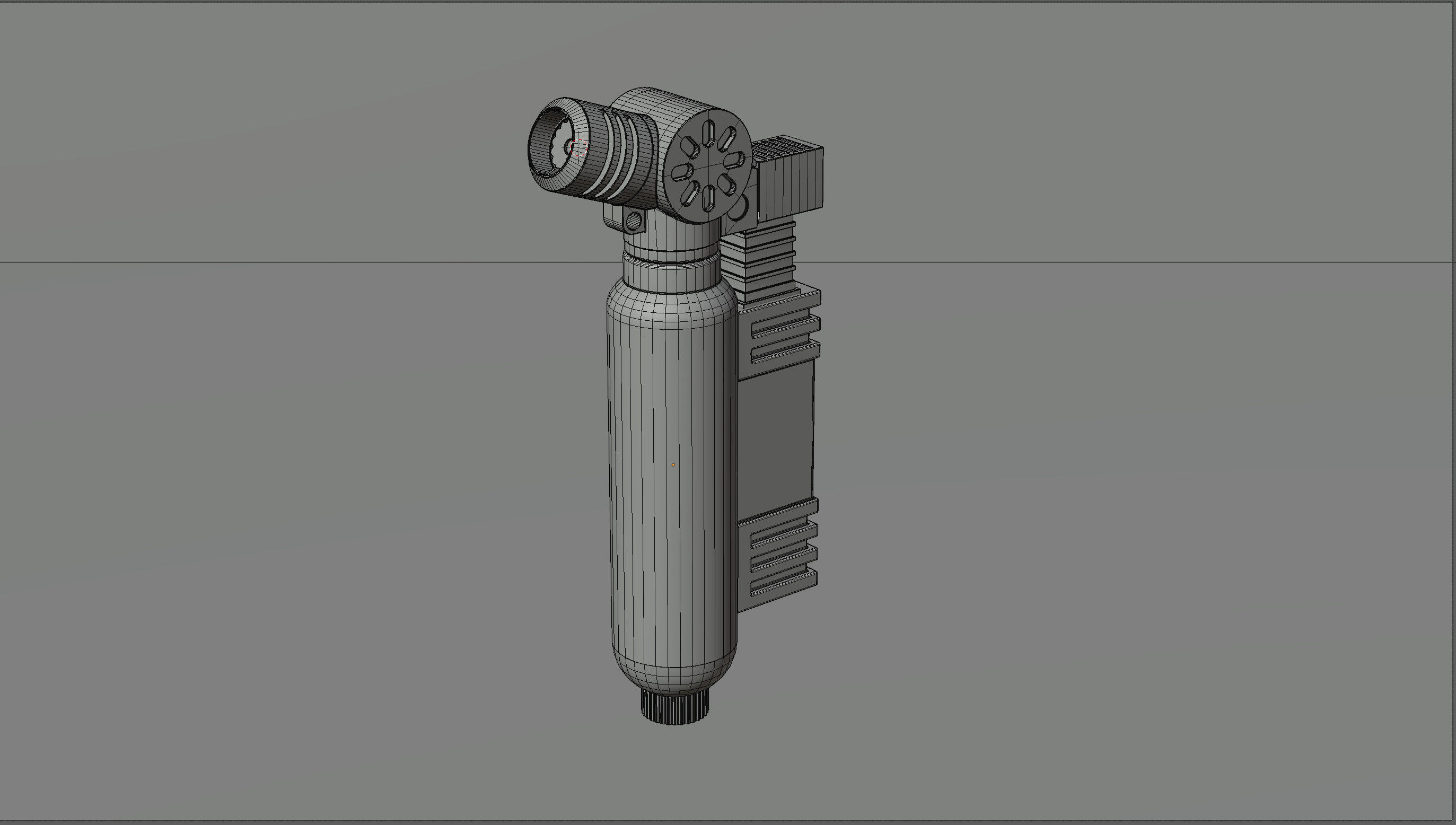 Gas Torch 3D model_4