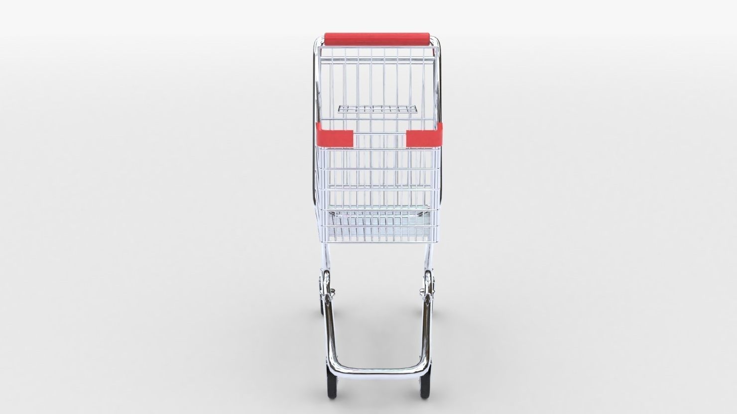 Shopping Cart 3D model_1