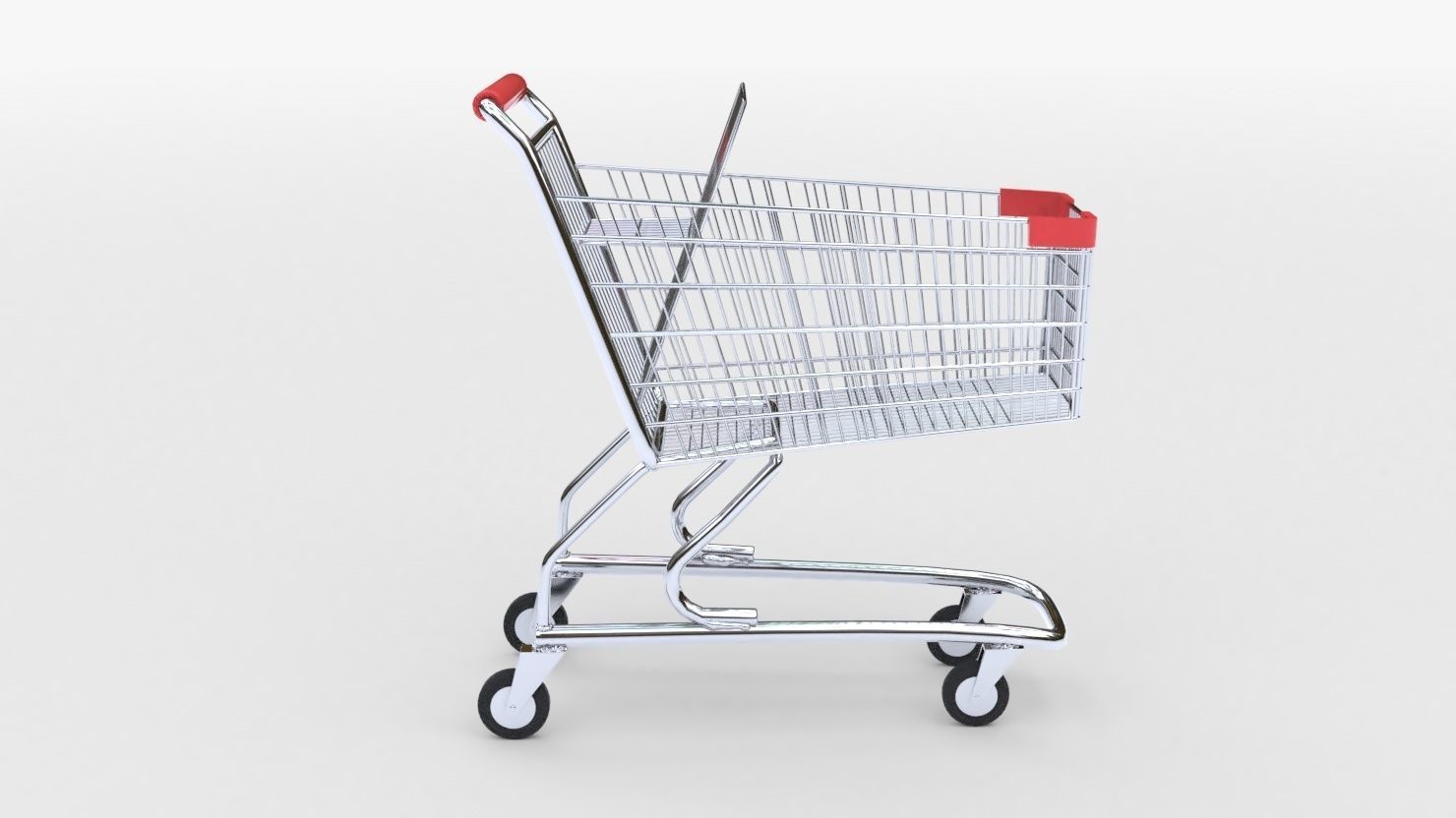 Shopping Cart 3D model_2