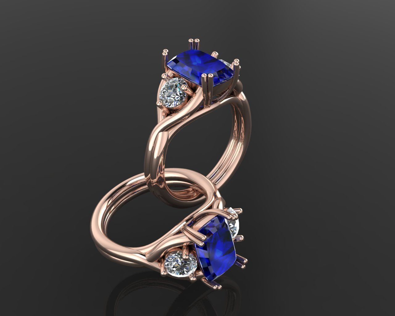 Ring 24 3D print model_3