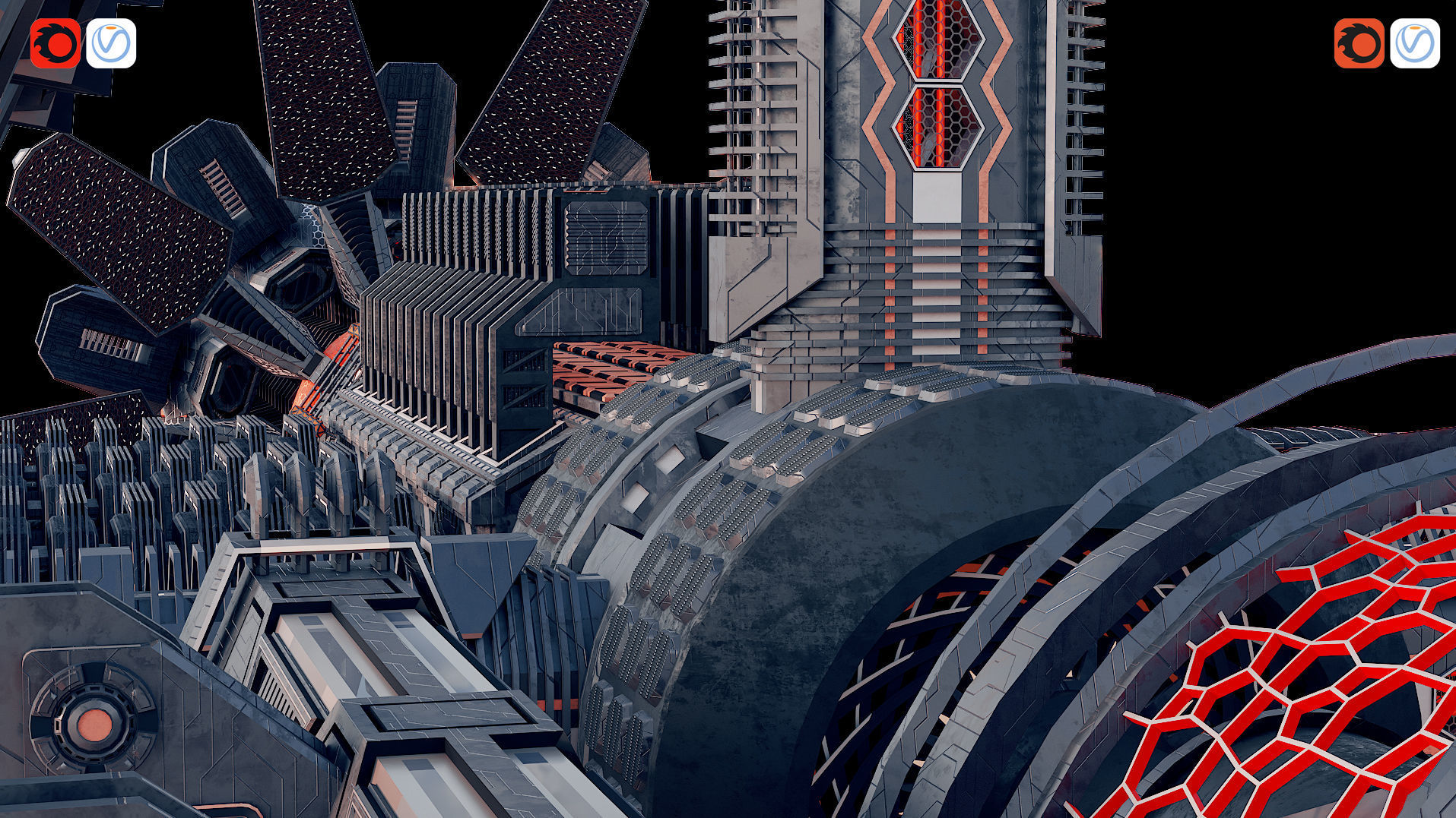 Aurus Cosmo-Drone 3D model_5