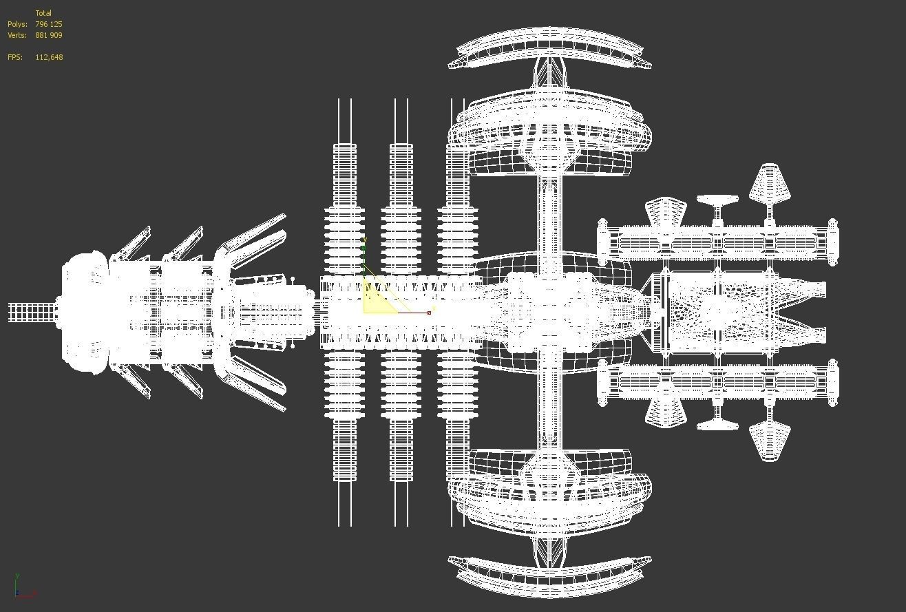 Aurus Cosmo-Drone 3D model_12
