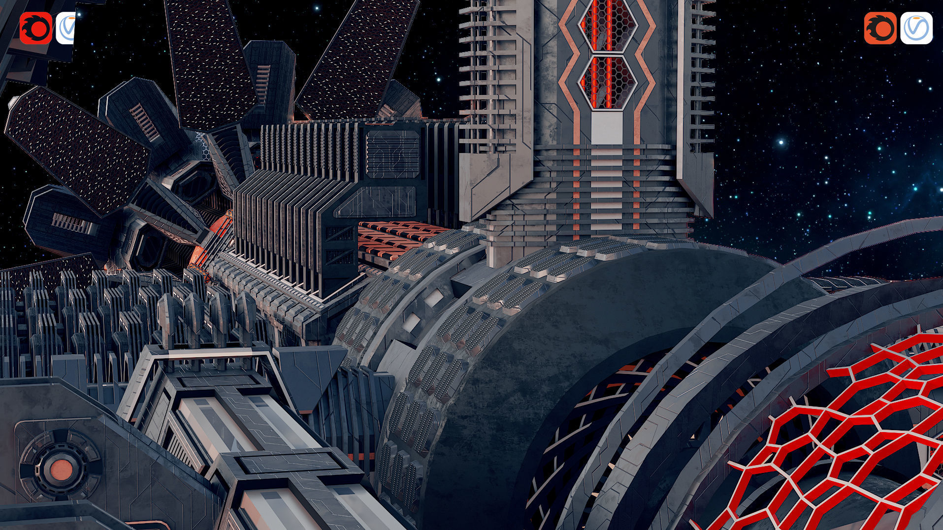 Aurus Cosmo-Drone 3D model_7