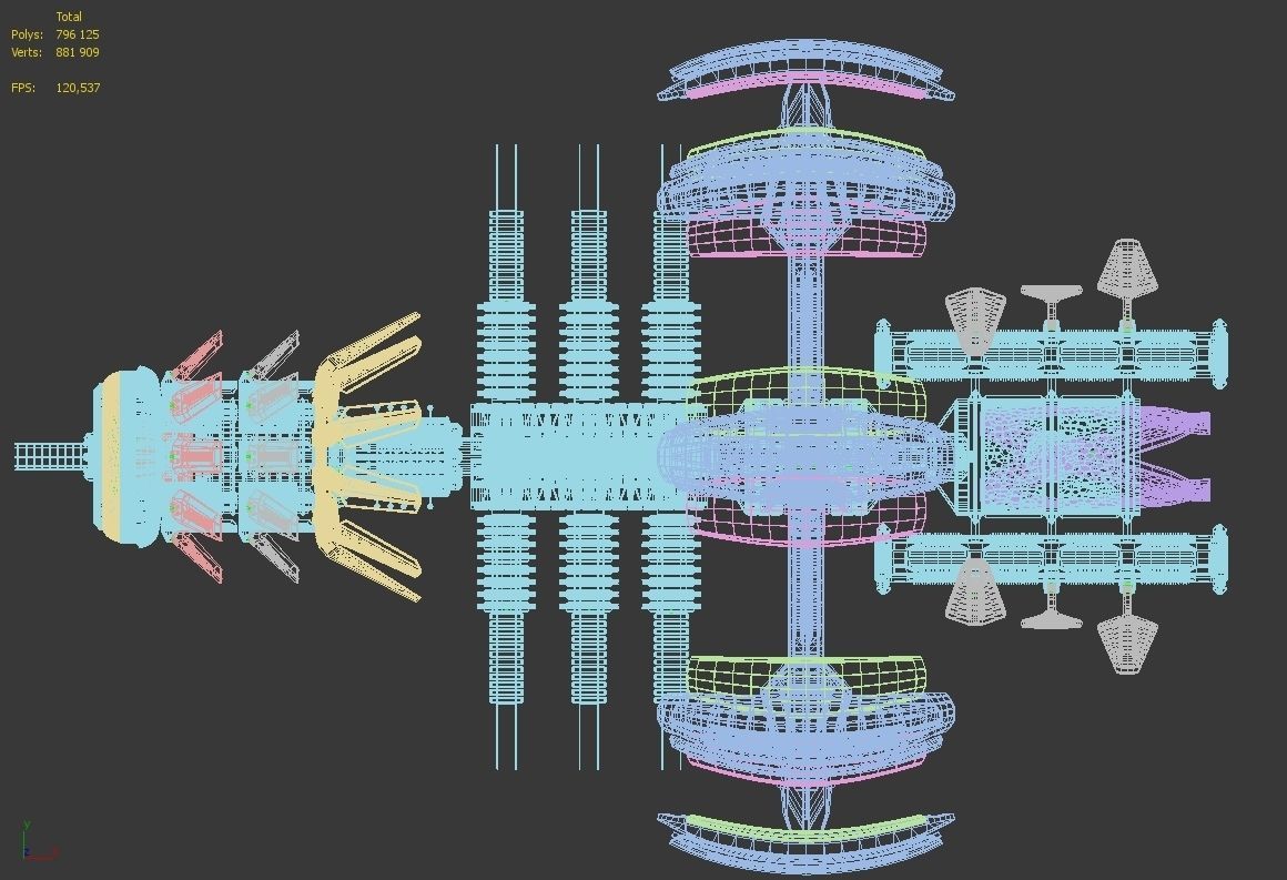 Aurus Cosmo-Drone 3D model_13