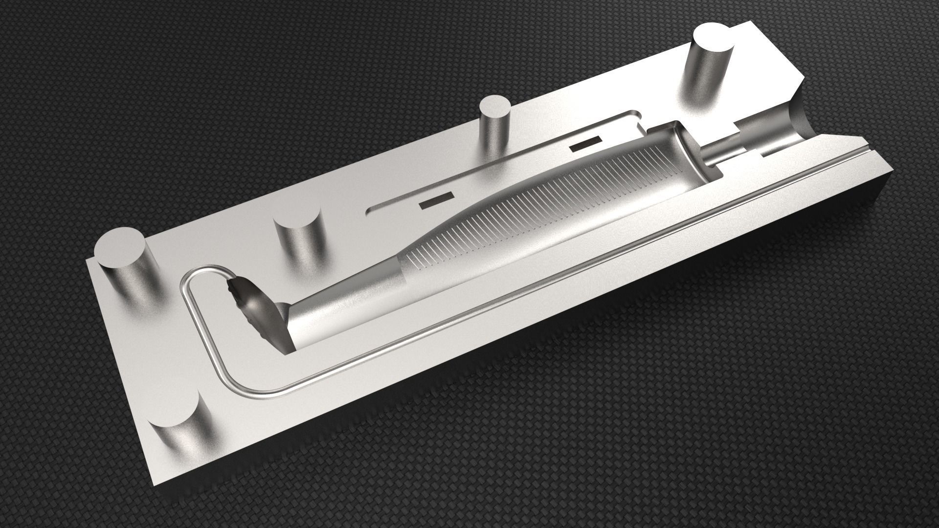 Soft Lure Mold 3D Printable 3D print model_8