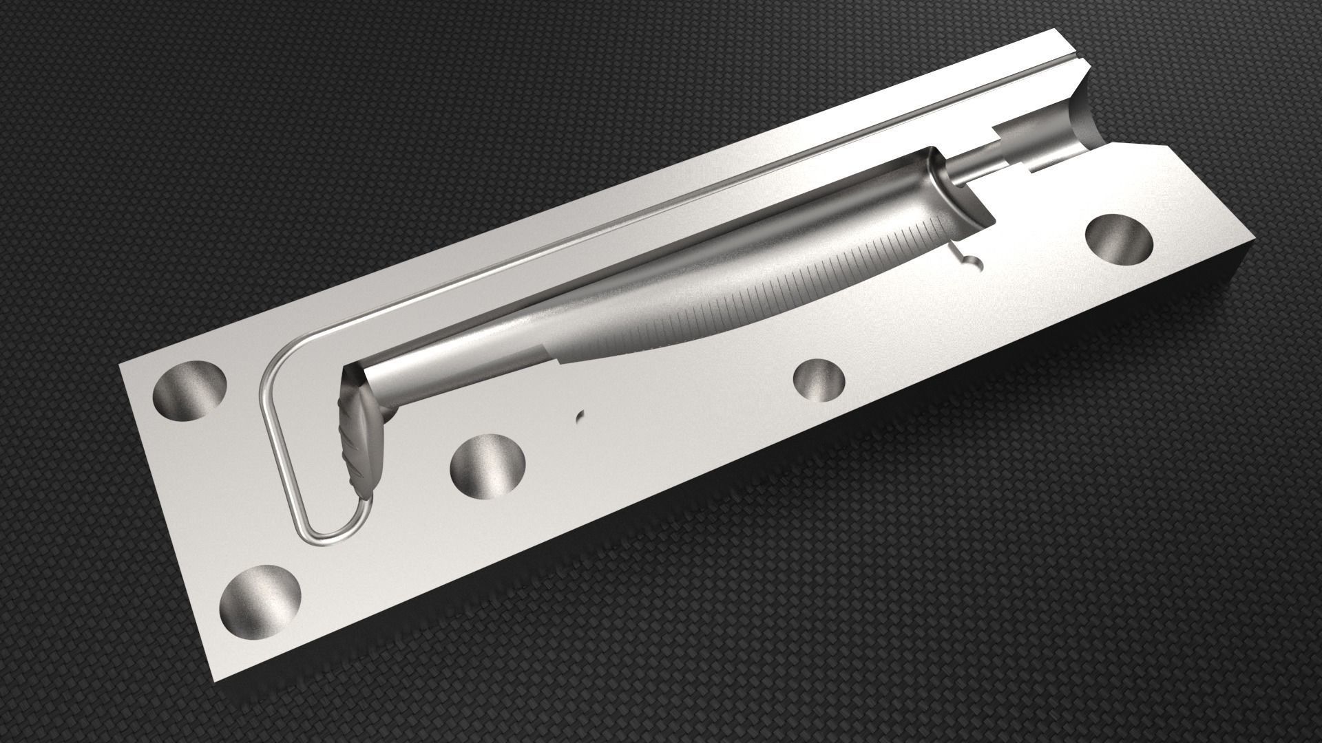 Soft Lure Mold 3D Printable 3D print model_7