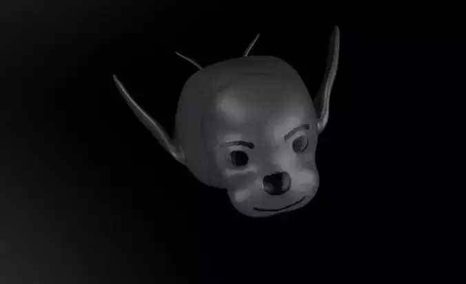 good character seal 3D model