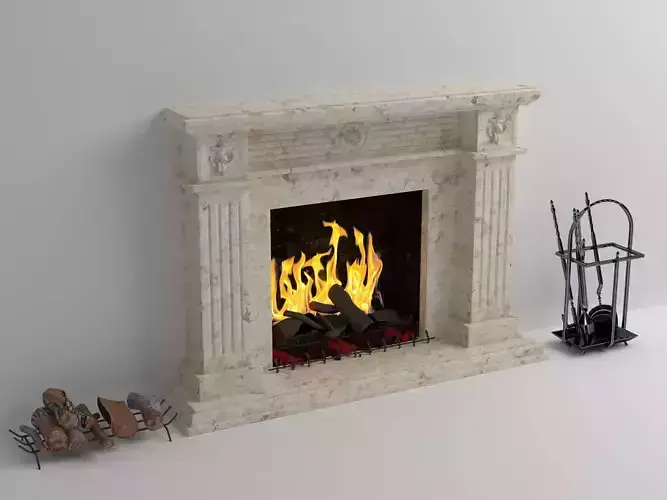 Classic fireplace