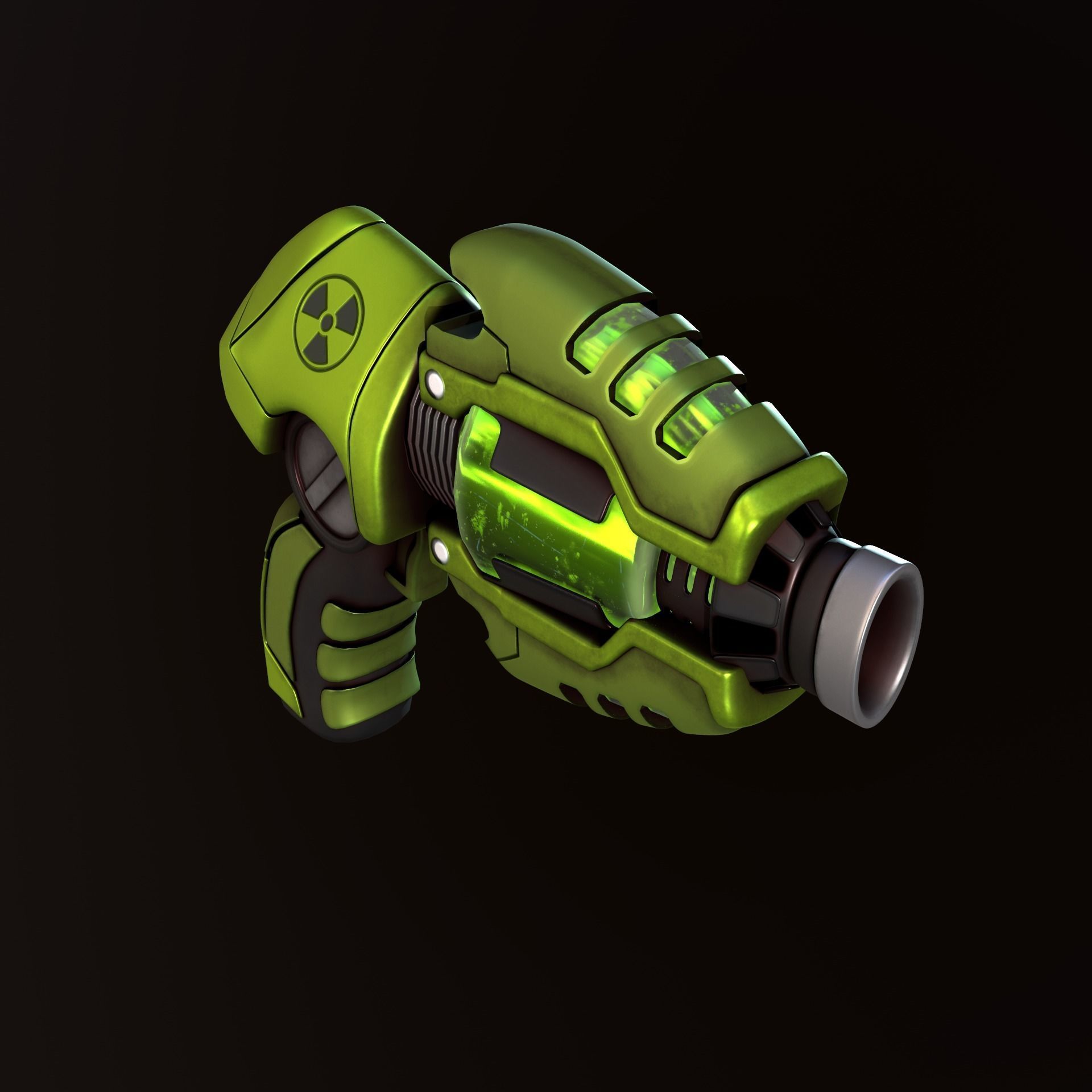 Sci-Fi Gun - Nuclear 3D model_3