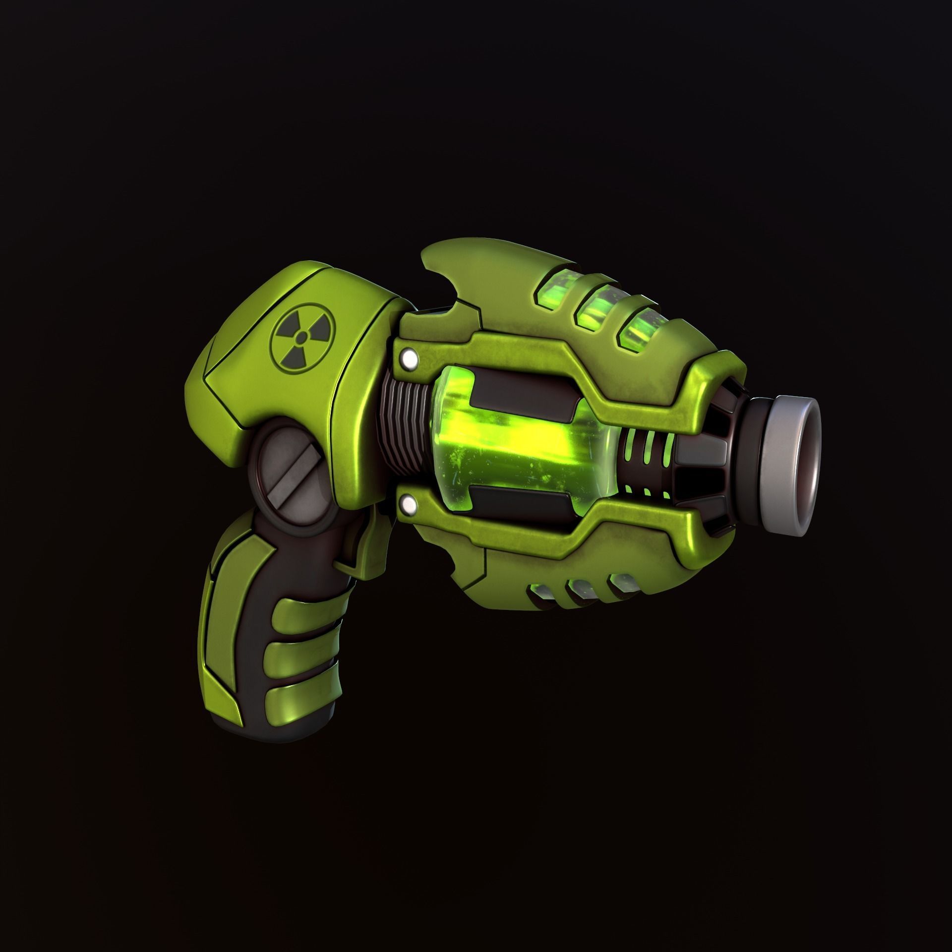 Sci-Fi Gun - Nuclear 3D model_6