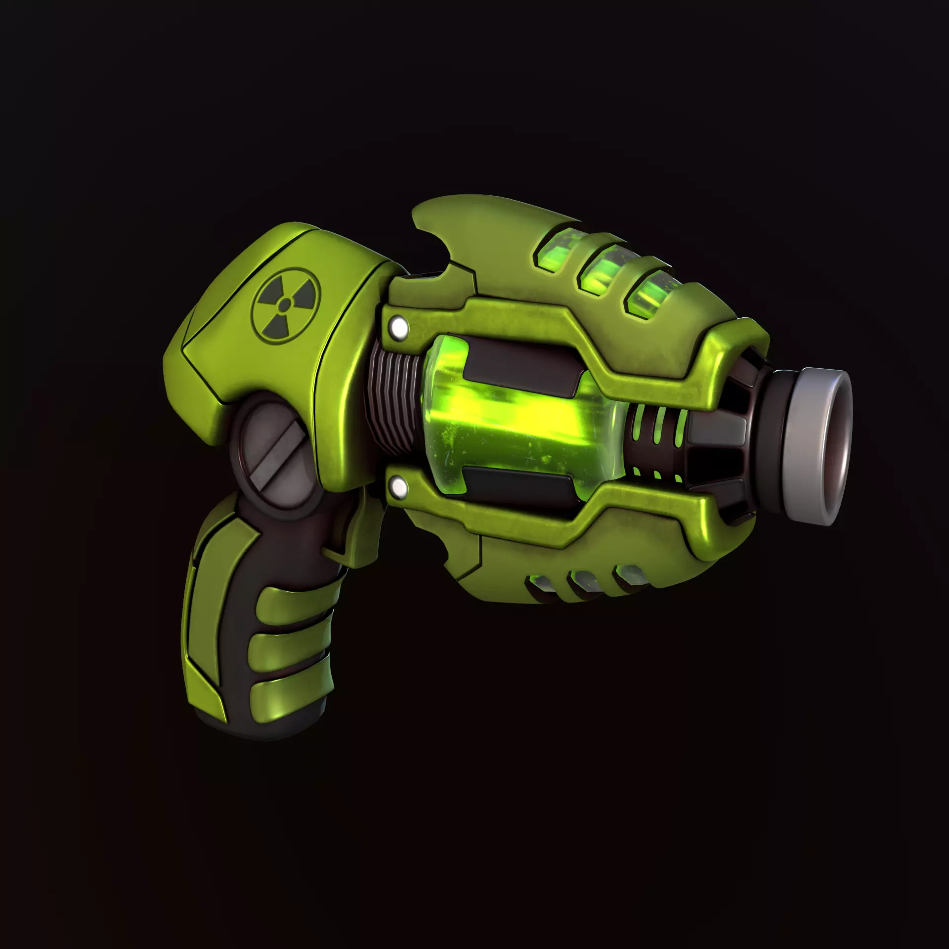 Sci-Fi Gun - Nuclear 3D model_0