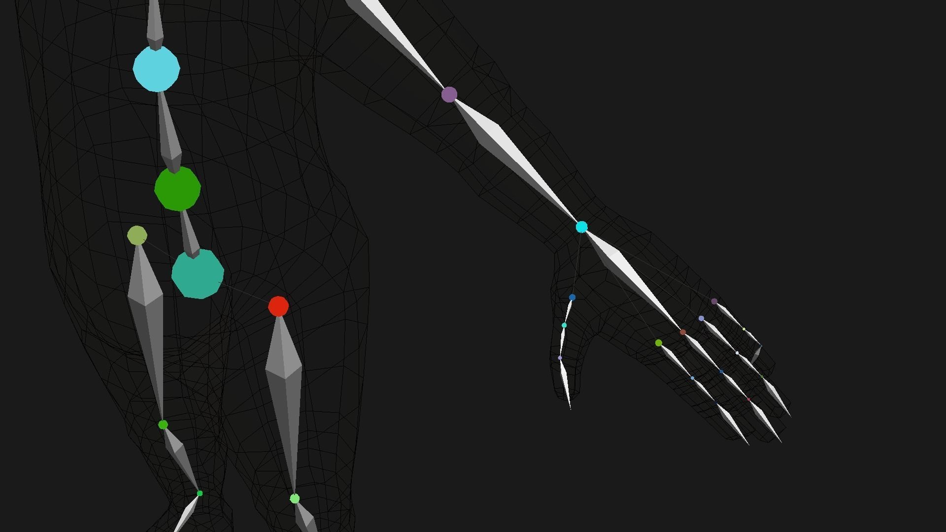 CHARACTER BOY BASE MESH RIGGED Low-poly 3D model_4