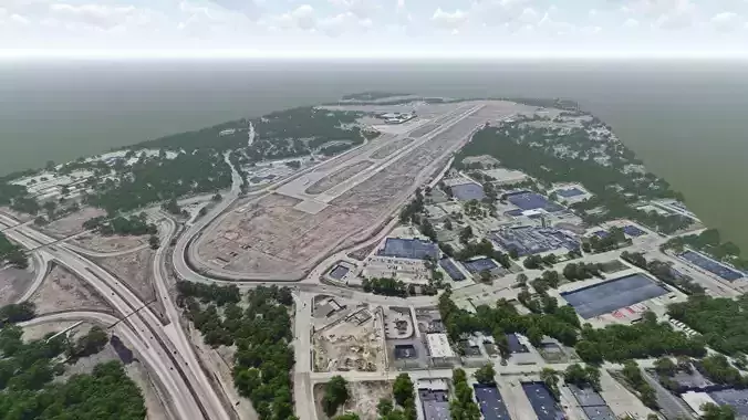 Portland International Jetport 3D model