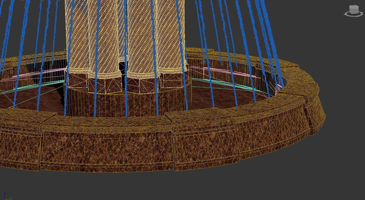 Fountain1 3D model_3