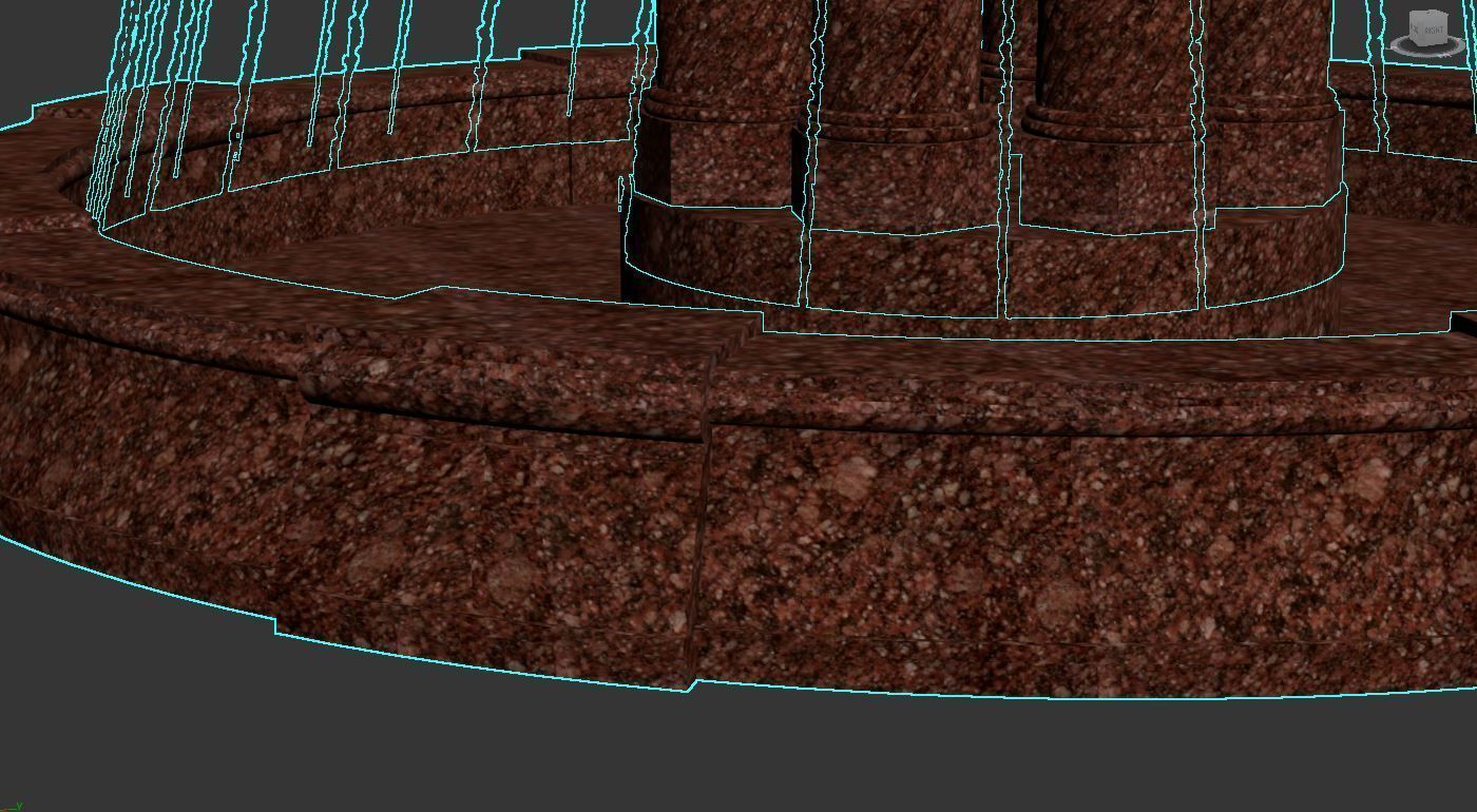 Fountain1 3D model_12