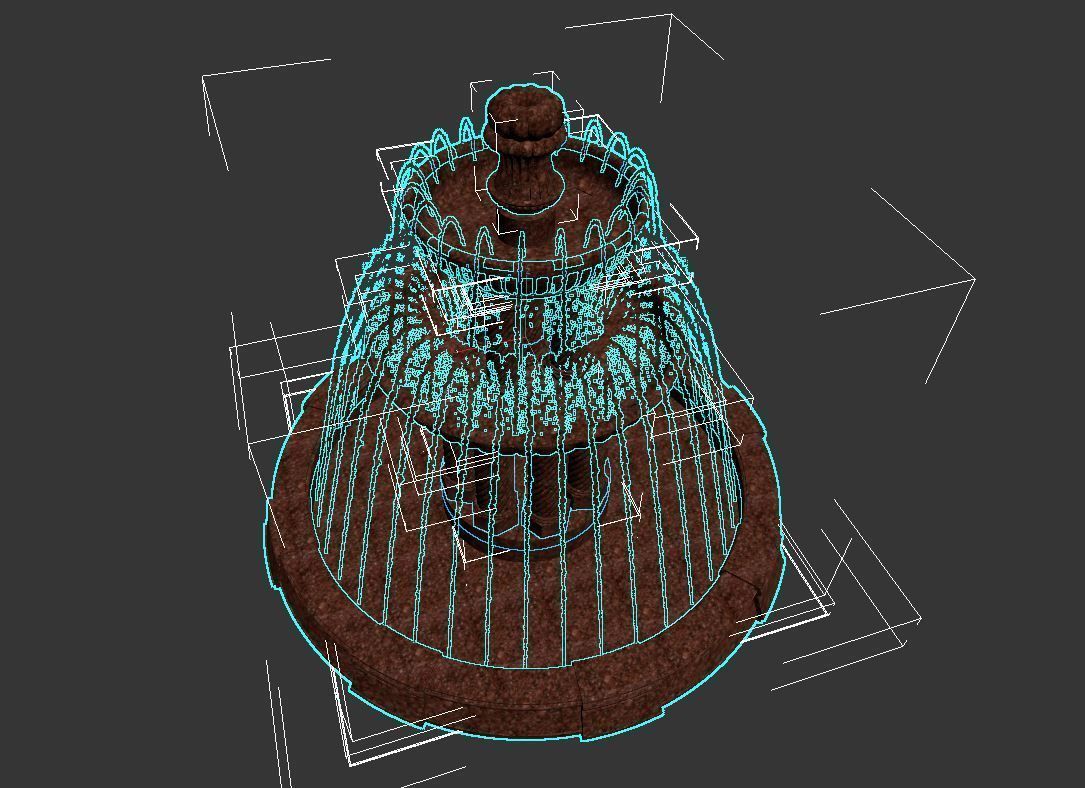 Fountain1 3D model_10