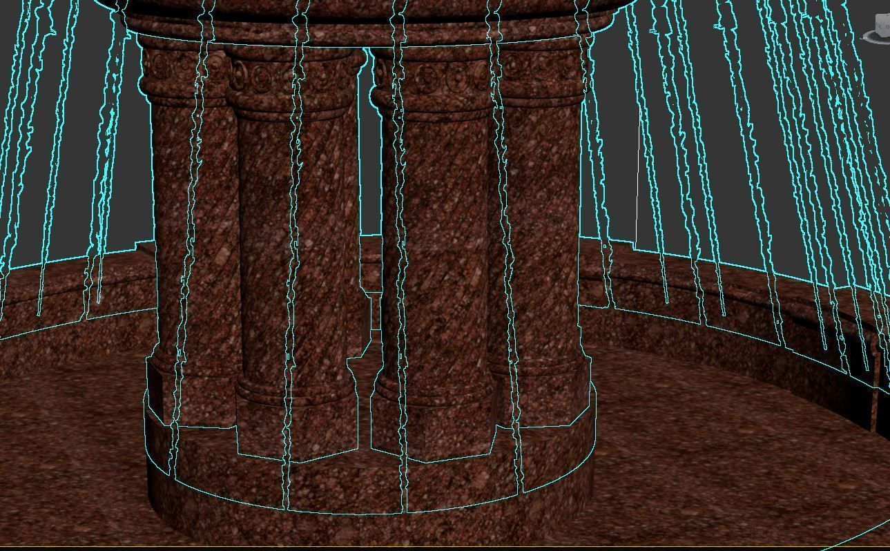 Fountain1 3D model_11