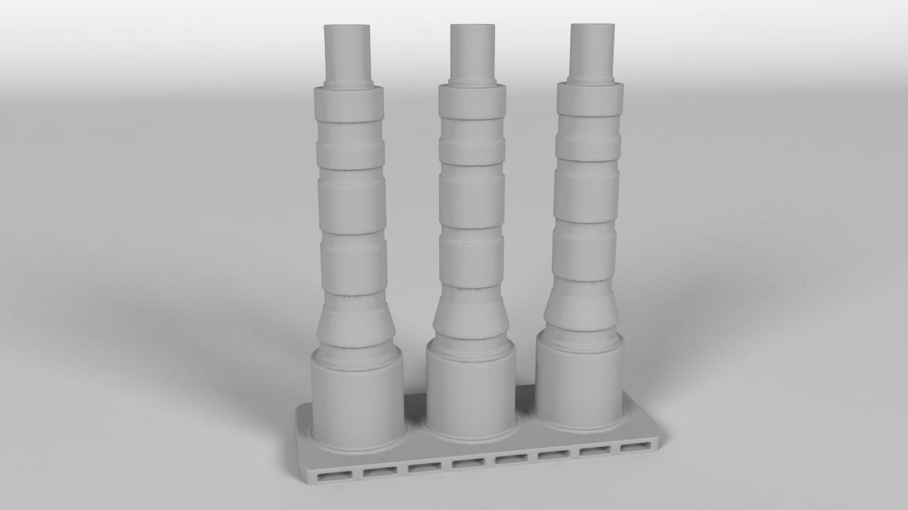 oil platform 3D print model_12